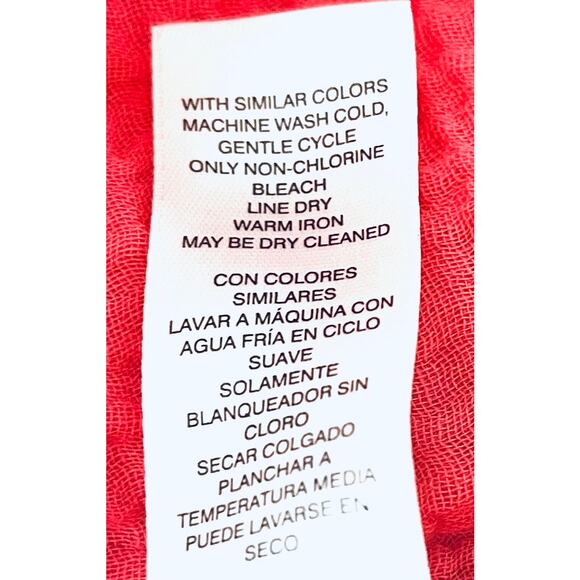 CHICO’S V-NECK 3/4 BELL SLV PULL-OVER BLOUSE, XXL/20 (CHICO’S 4), PINK PUCKERED - Picture 12 of 12